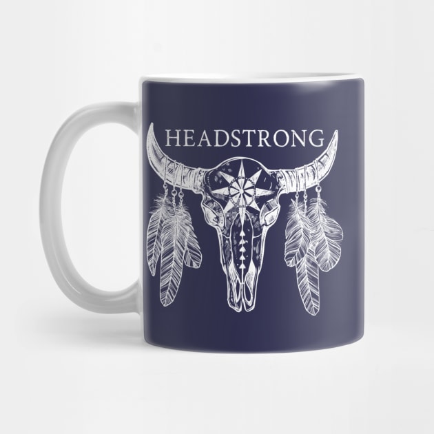 Headstrong Bull - Bone White by Hypnotic Highs